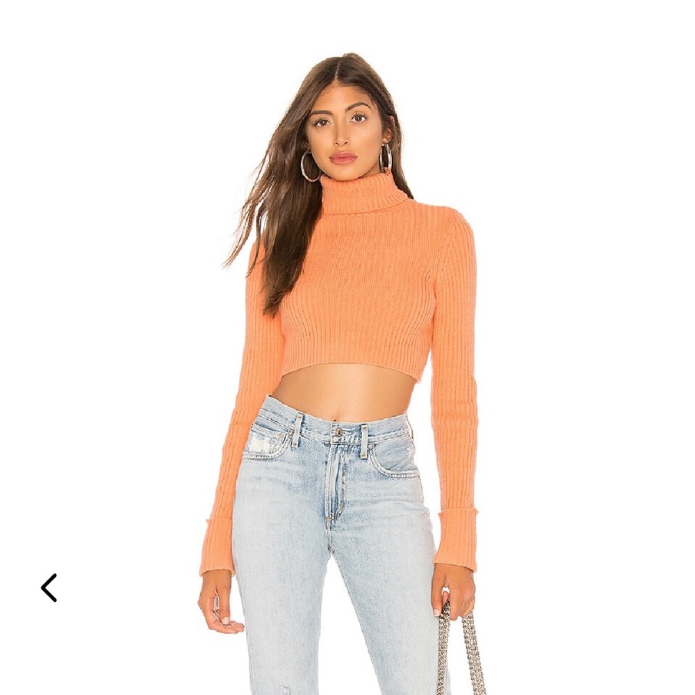 Lovers and Friends Orange Huntington Sweater